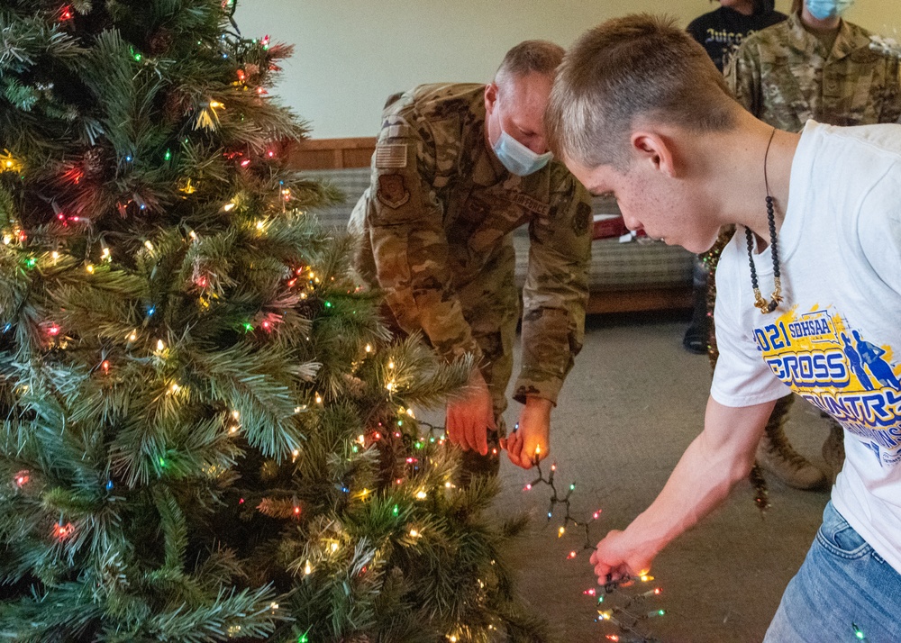 114th Fighter Wing Comptroller Flight Volunteers at McCrossan Boys Ranch