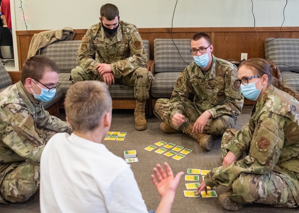 114th Fighter Wing Comptroller Flight Volunteers at McCrossan Boys Ranch