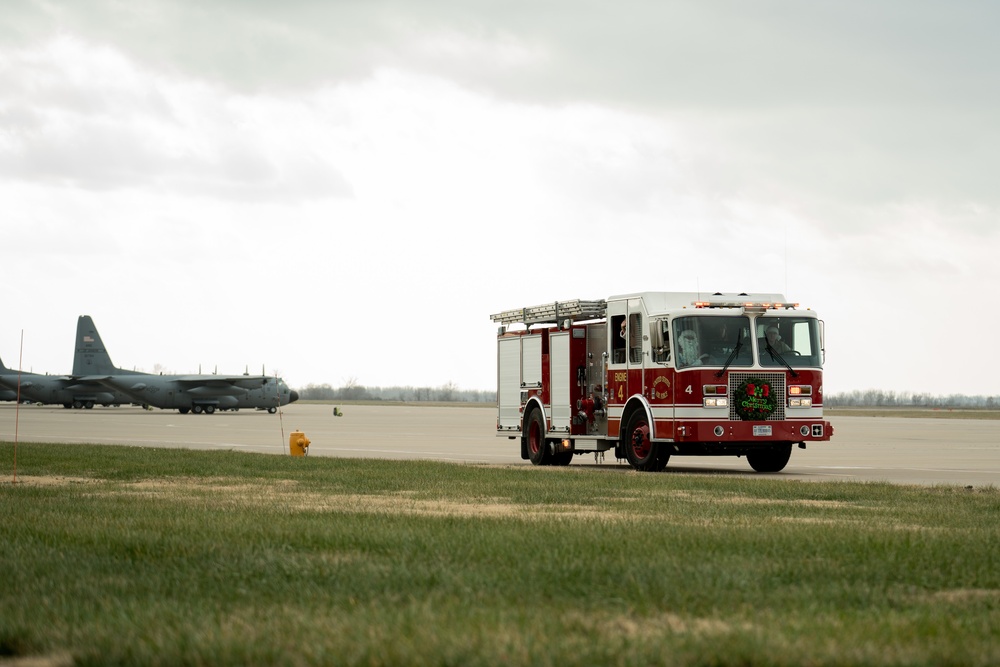 Airmen celebrate the holidays with their families