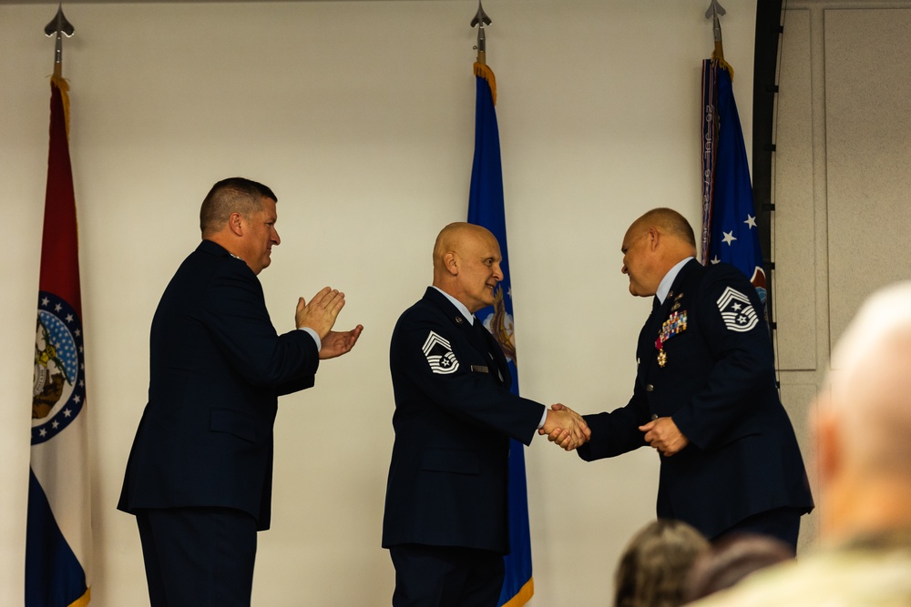 The Adjutant General of Missouri attends 139th Airlift Wing Change of Responsibility ceremony