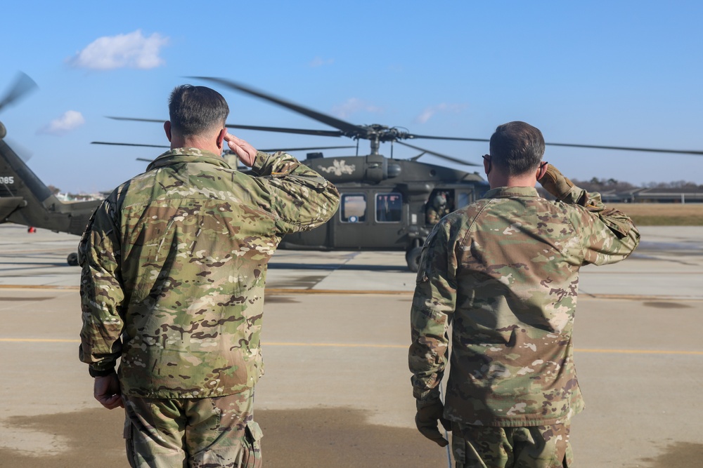 SECDEF visits Soldiers at USAG Humphreys