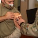 Airmen of the 163d Attack Wing receive the COVID-19 Vaccine