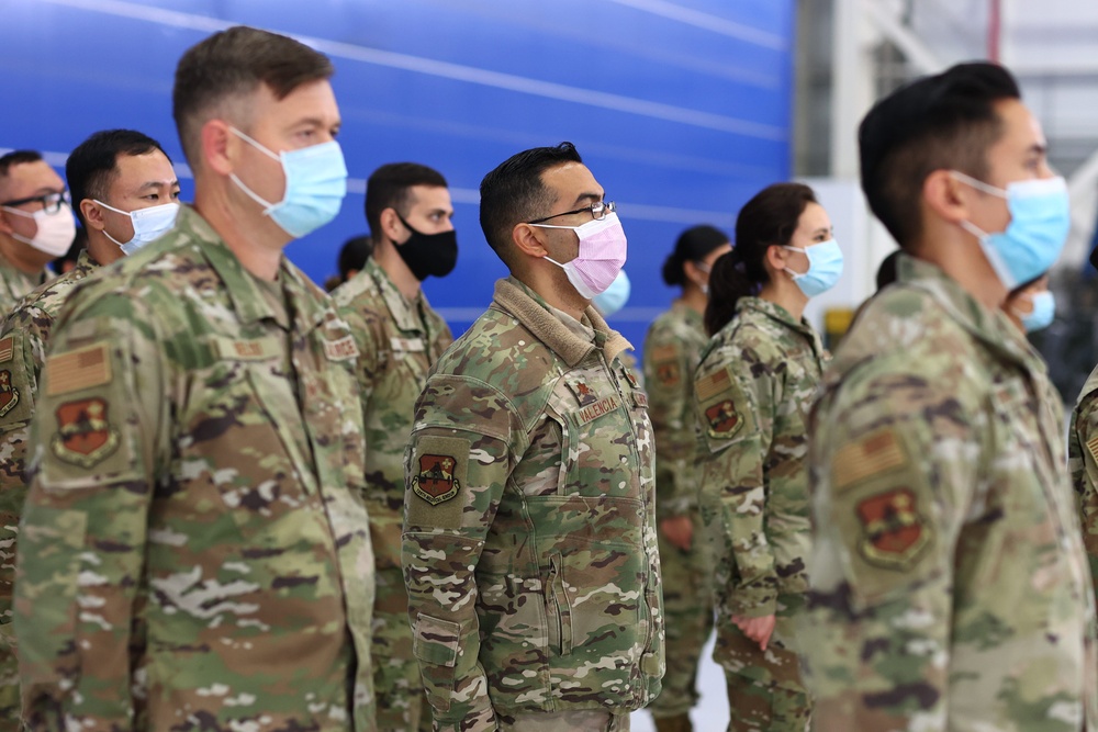 129th Medical Group holds change of command ceremony