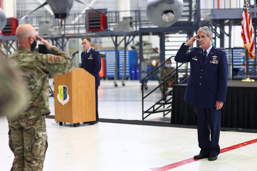 129th Medical Group holds change of command ceremony