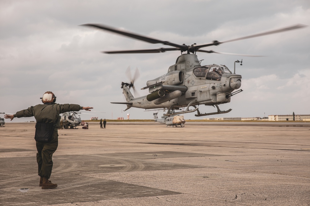 HMLA-369 Dusts Off for Exercise Resolute Dragon 21