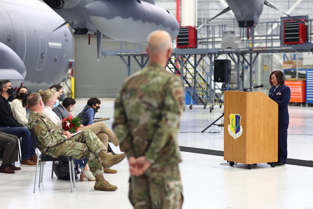 129th Medical Group holds change of command ceremony