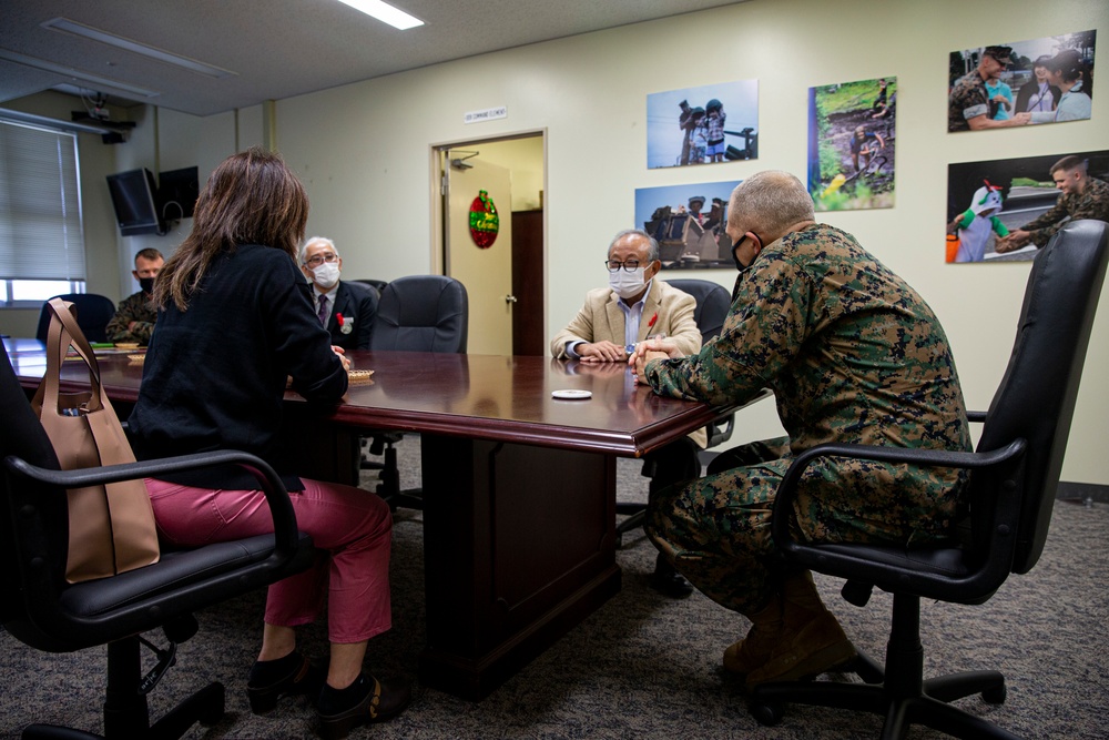 DVIDS - Images - Retiring Chatan mayor bids farewell to Headquarters ...