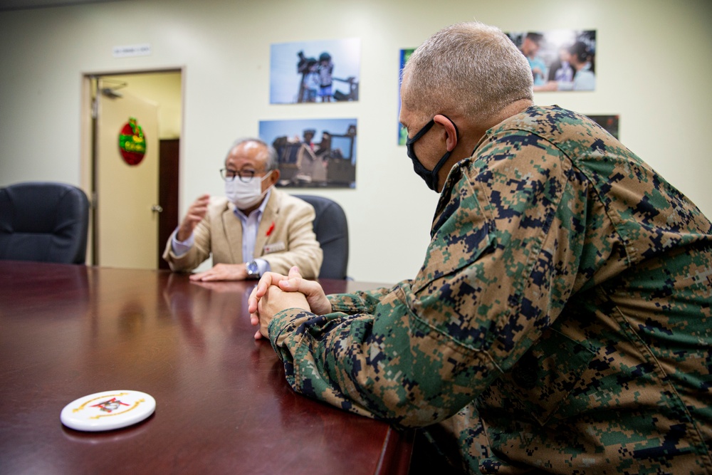 DVIDS - Images - Retiring Chatan mayor bids farewell to Headquarters ...