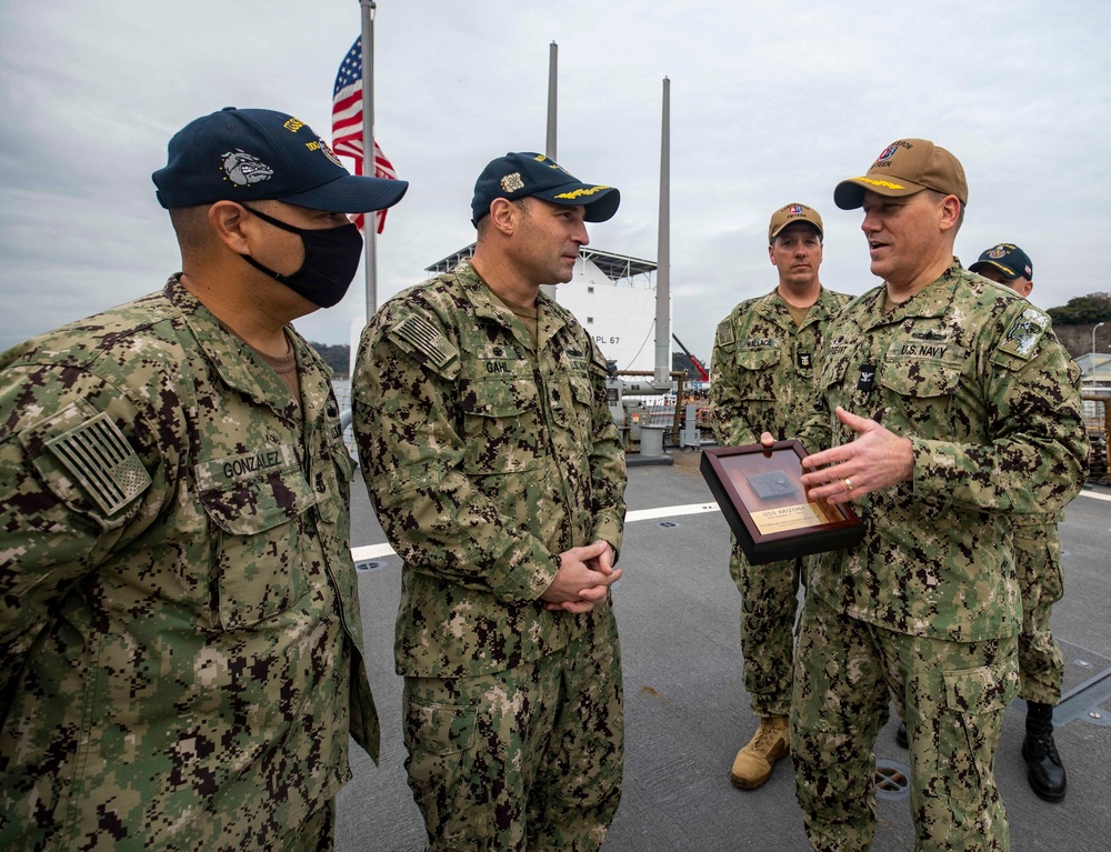 USS Arizona Relics Presentations