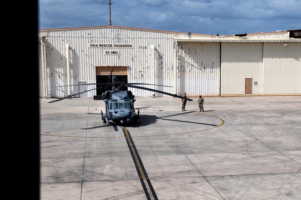 Hawk eyes: 33rd Rescue Squadron training for readiness