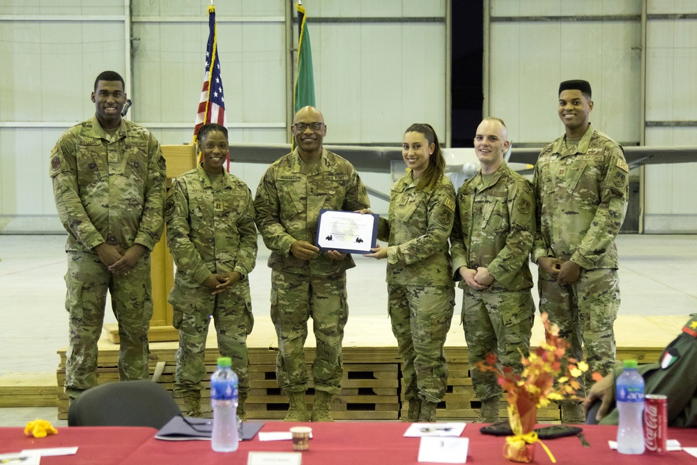 1st TSC CG gives keynote address at International Logistics Group Coalition Partner Dinner