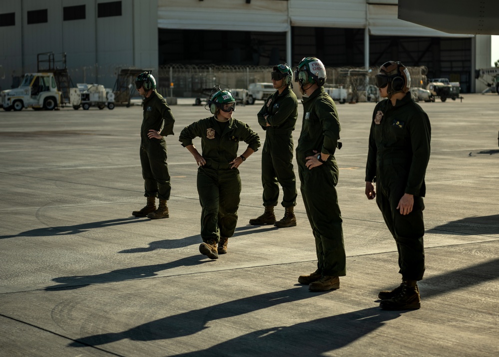U.S. Marine Ospreys deployed to Djibouti, Africa
