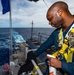 Sailors Perform Radar Maintenance Aloft Aboard USS Carl Vinson (CVN 70)