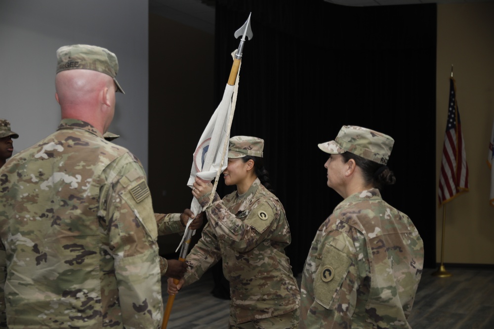 A Company, Special Troops Battalion, 1TSC Change of Command