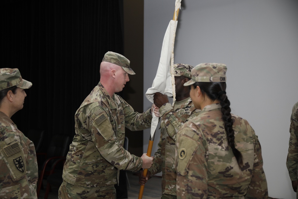 A Company, Special Troops Battalion, 1TSC Change of Command