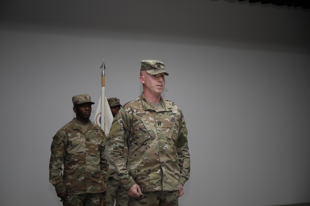 A Company, Special Troops Battalion, 1TSC Change of Command