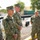 Promotion Ceremony at Camp Lemonnier