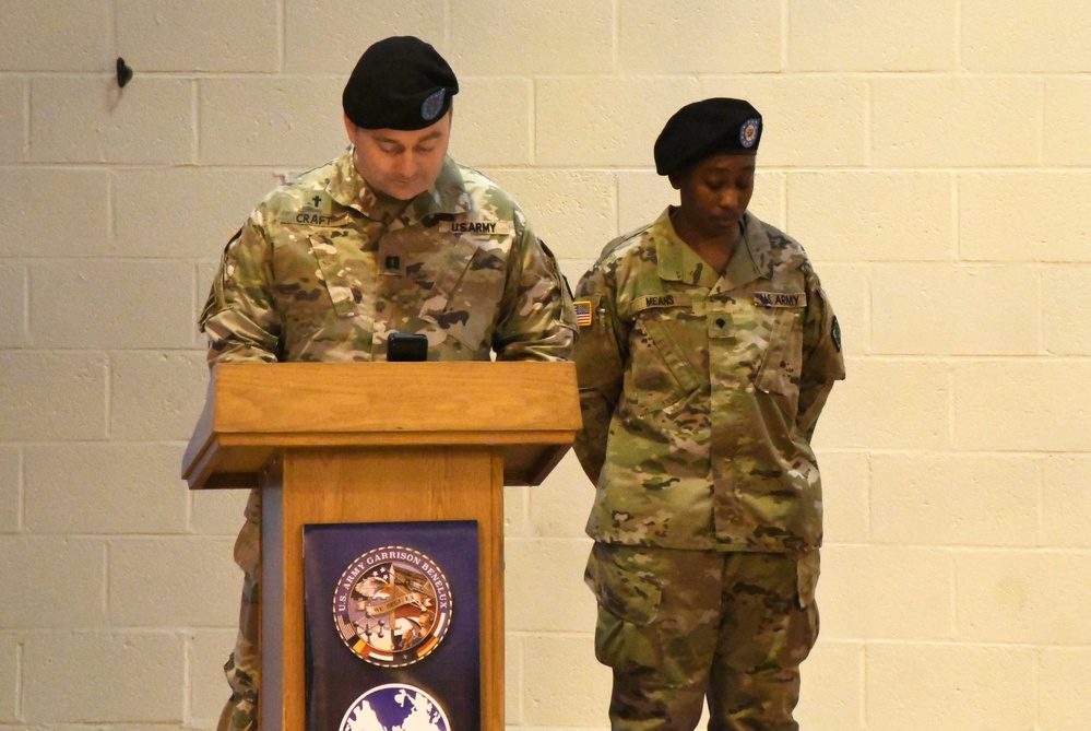 Network Enterprise Center  Belgium Change of Command Ceremony, Nov. 30, 2021.