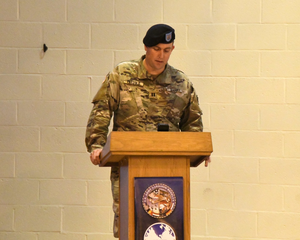 Network Enterprise Center  Belgium Change of Command Ceremony, Nov. 30, 2021.