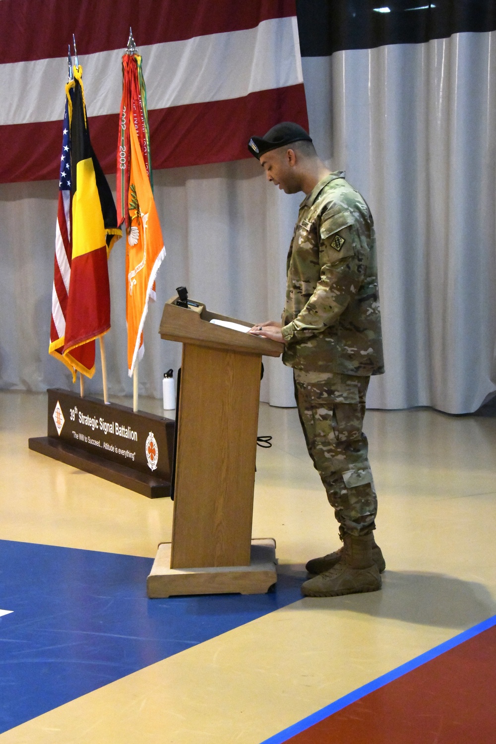 Network Enterprise Center  Belgium Change of Command Ceremony, Nov. 30, 2021.