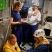 USCGC Thetis training at sea