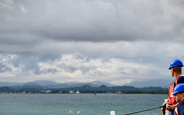 USCGC Thetis calls on Puerto Rico