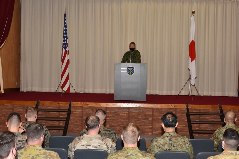 Yama Sakura 81 Opening Ceremony at Camp Ainoura