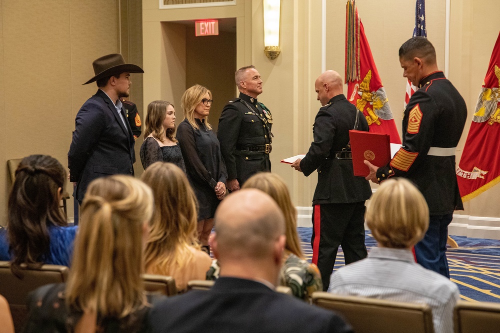 Three U.S. Marine Colonels Retire Together