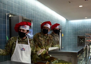 Command Staff Serves Holiday Meal