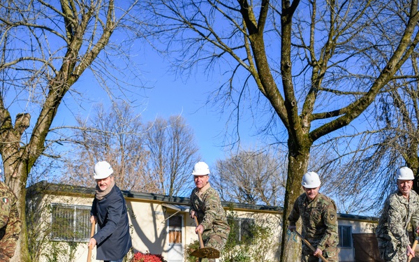NAVFAC EURAFCENT breaks ground with the Army on $373M Housing Project