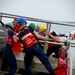 USCGC Thetis putting to sea