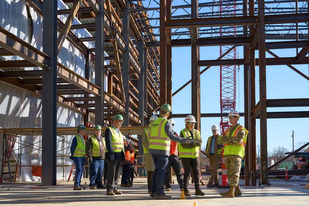 USACE Director of Military Programs Tours Louisville District Projects