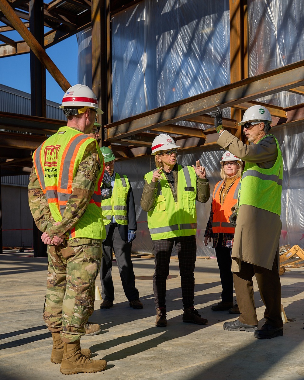 USACE Director of Military Programs Tours Louisville District Projects