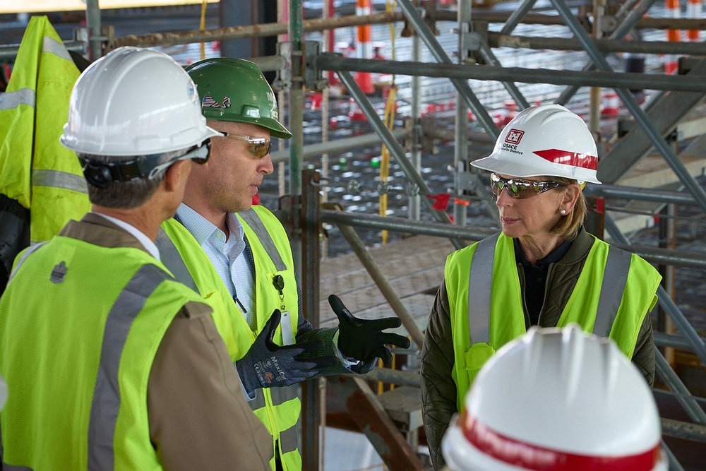 USACE Director of Military Programs Tours Louisville District Projects