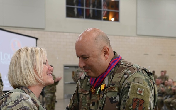 La. Guard honors, awards Task Force COVID response team members