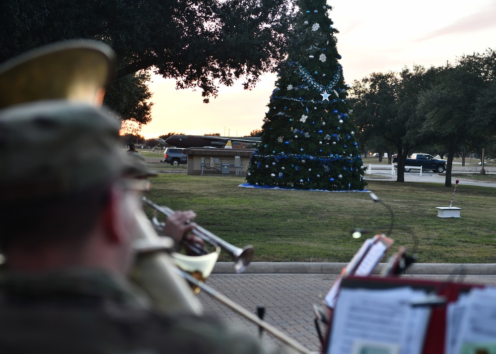 JBSA Lackland lights the base Christmas tree