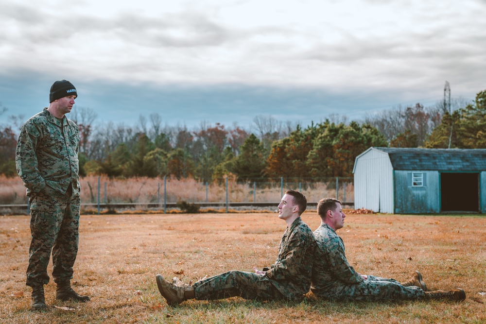 Jersey Marines Combat Fitness Test