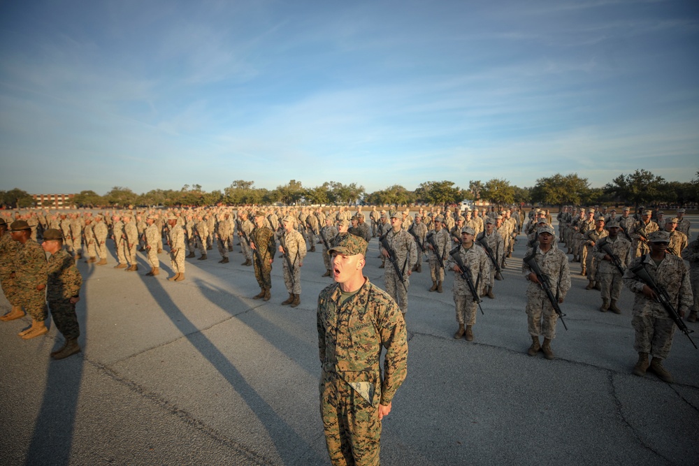 Mike Company EGA Ceremony