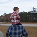 Santa arrives at Marine Corps Air Station New River