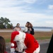 Santa arrives at Marine Corps Air Station New River