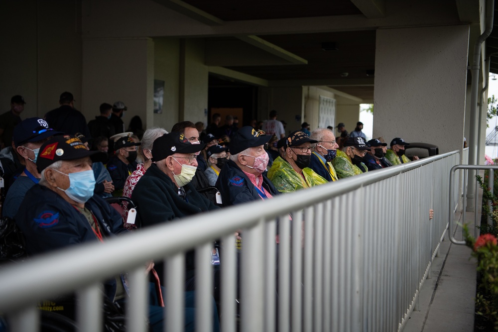 World War II Veterans Attend U.S. Pacific Fleet Band Performance