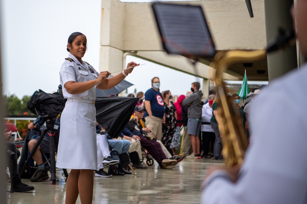 World War II Veterans Attend U.S. Pacific Fleet Band Performance