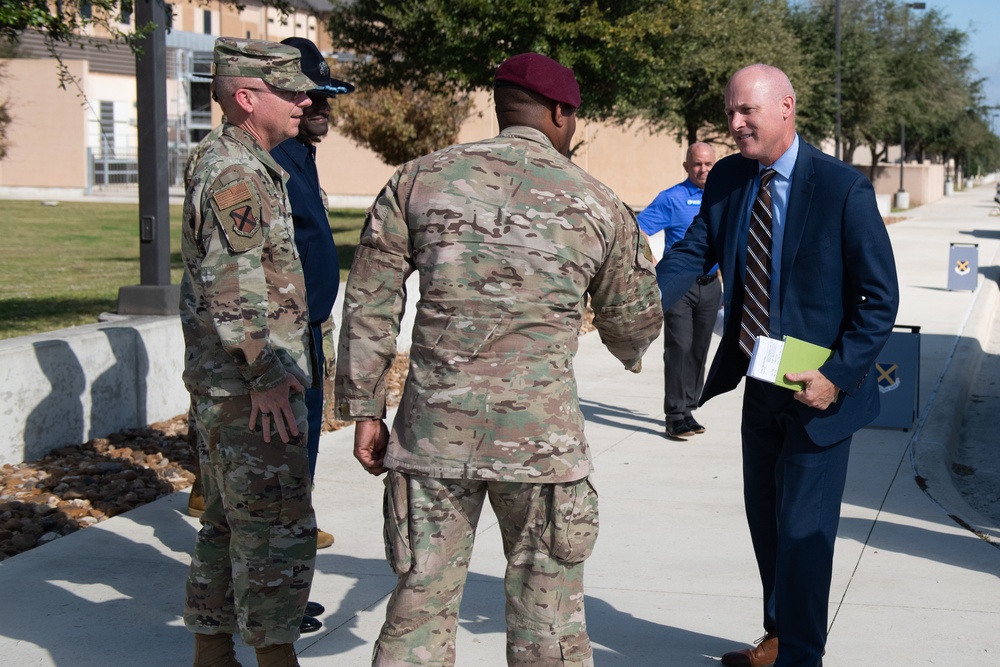 Samuel D. Grable tours 37th TRW-Lackland