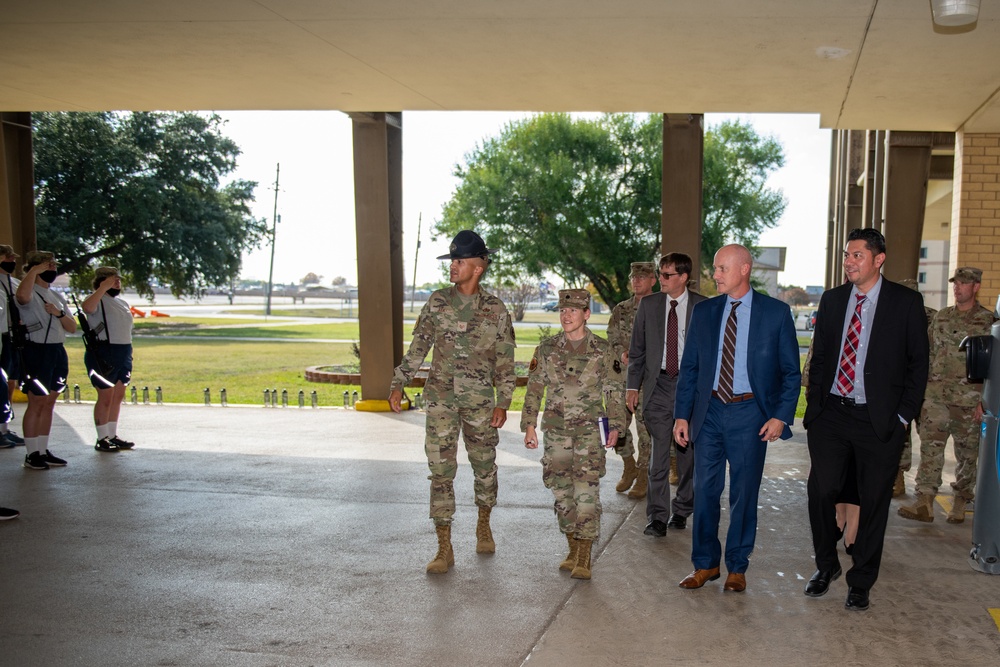 Samuel D. Grable tours 37th TRW-Lackland
