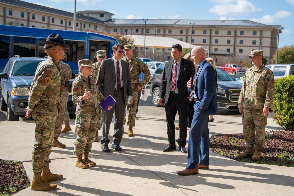 Samuel D. Grable tours 37th TRW-Lackland