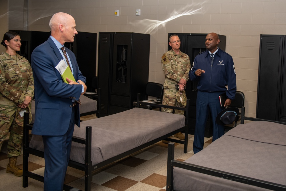 Samuel D. Grable tours 37th TRW-Lackland