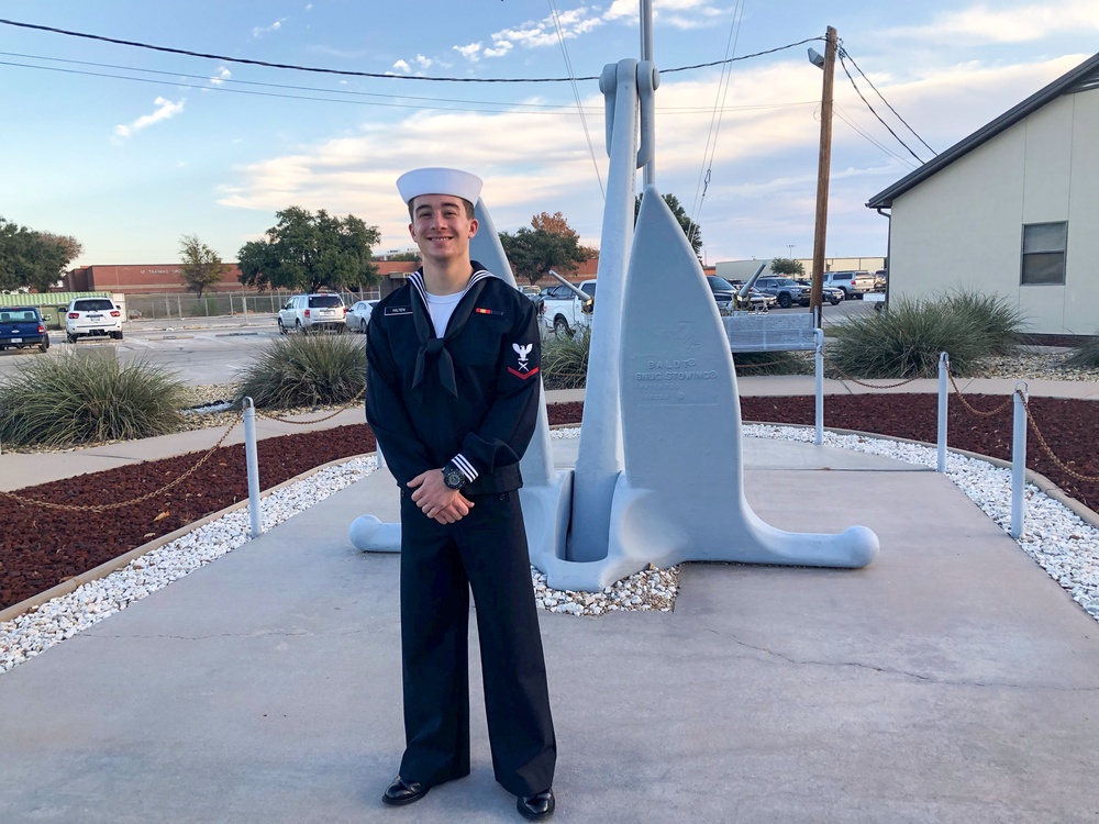 Sailor Earns Air Force 316th Training Squadron's Student of the Month