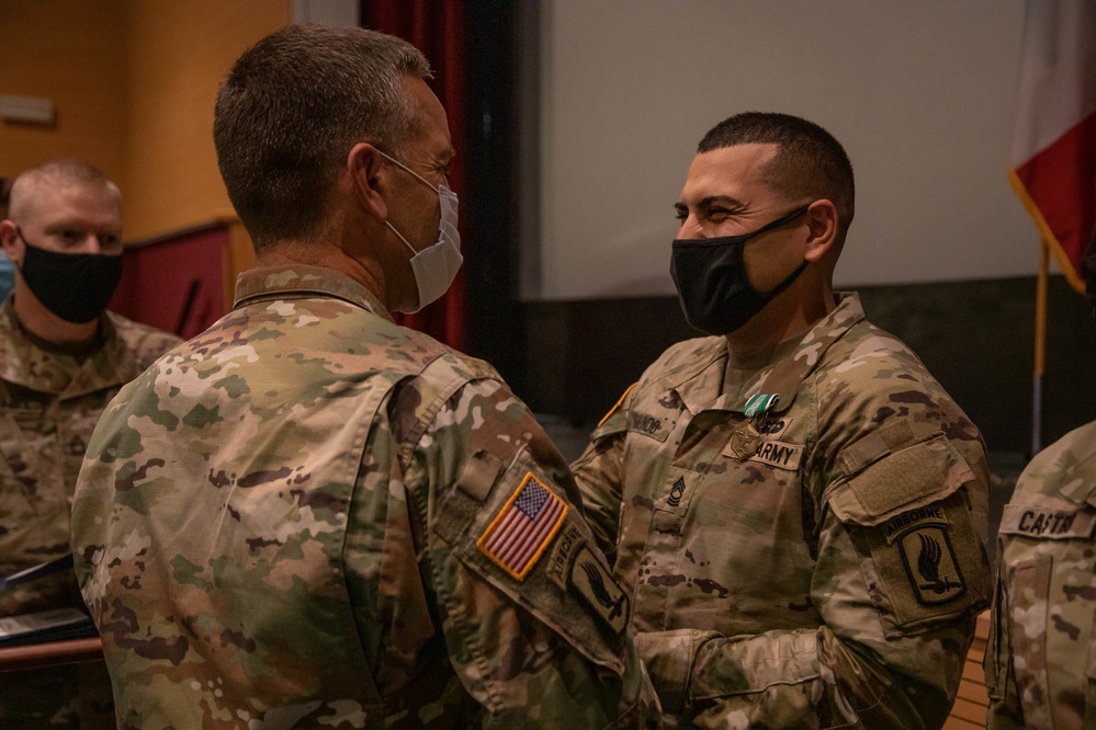 SETAF-AF Retention Award Ceremony