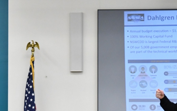 NSWCDD Hosts Virginia University Leadership Partnering Summit