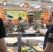 1st TSC Command Team Serve Thanksgiving Dinner at Camp Arifjan